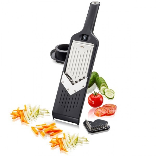 GEFU Julienne VIOLI 2.0 slicer Manual Black ABS synthetics, Stainless steel GEFU Julienne VIOLI 2.0 slicer Manual Black ABS synthetics, Stainless steel
