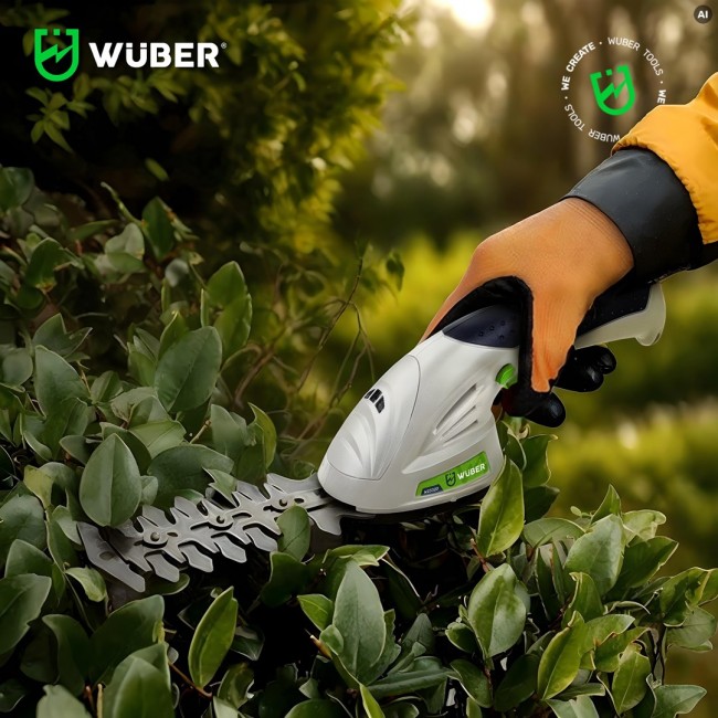 Cordless 2-in-1 hedge and grass trimmer 7.2 V, cutting width 120 mm, USB-C W23320 WUBER Cordless 2-in-1 hedge and grass trimmer 7.2 V, cutting width 120 mm, USB-C W23320 WUBER