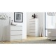 Topeshop K3 BIEL chest of drawers