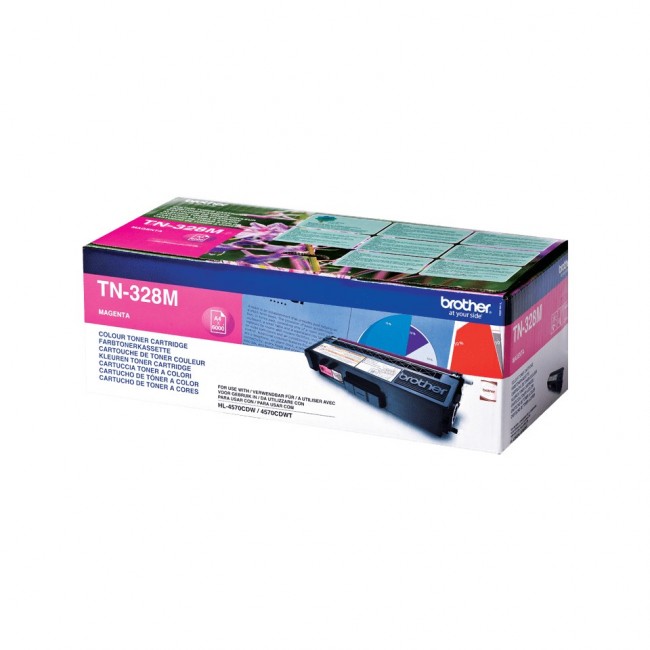 Brother TN-328M toner cartridge 1 pc(s) Original Magenta