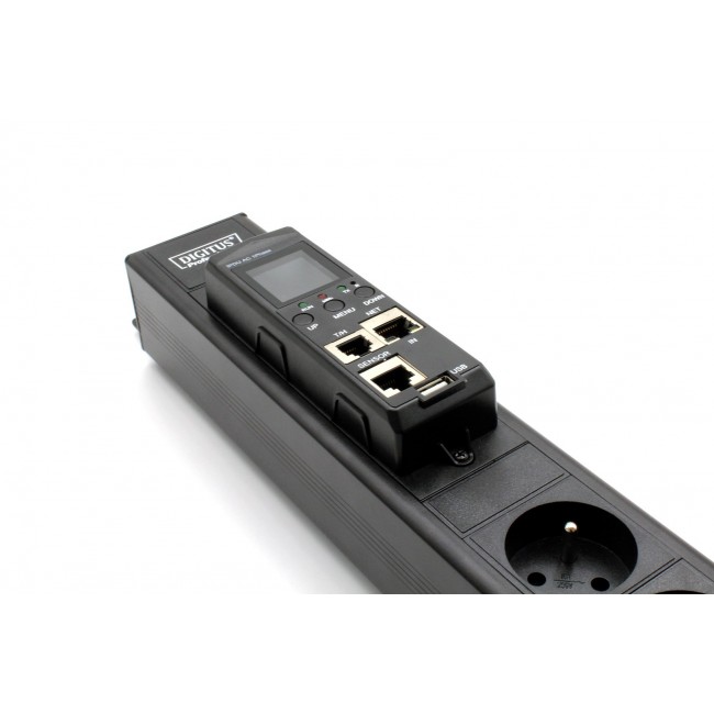 Digitus DN-IP-V-2-18E power distribution unit (PDU) 18 AC outlet(s) 0U Black