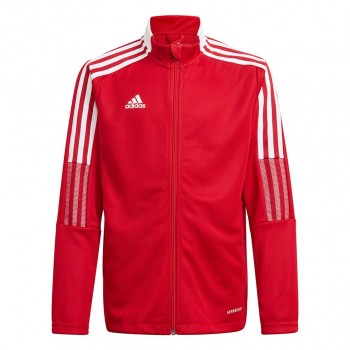 Sweatshirt for kids adidas Tiro 21 Track red GM7312 116cm