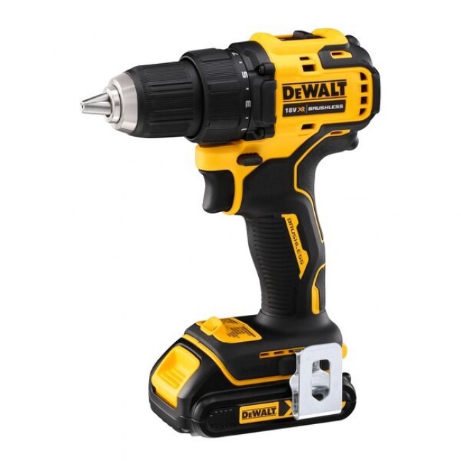 DeWALT DCD708S2T-QW drill 1650 RPM Keyless 1.1 kg Yellow DeWALT DCD708S2T-QW drill 1650 RPM Keyless 1.1 kg Yellow