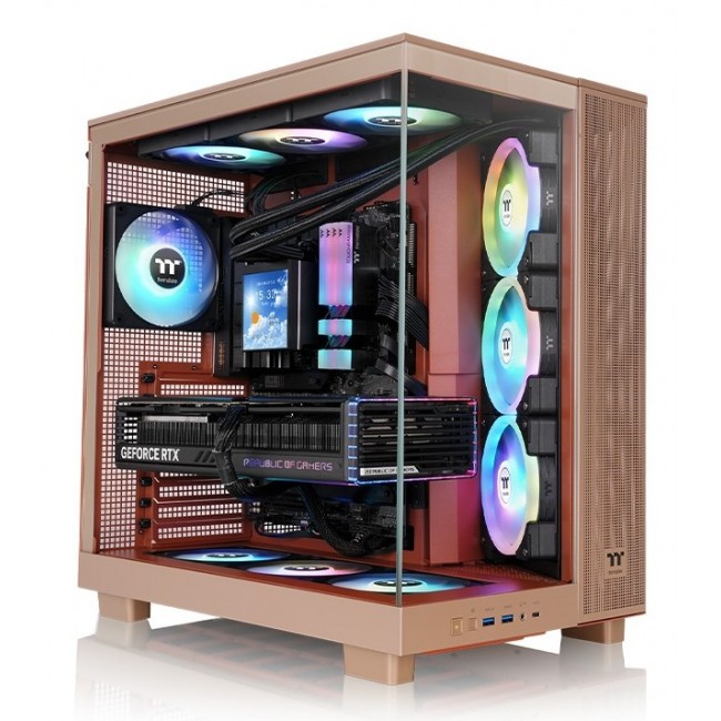 Thermaltake View 380 XL TG ARGB Midi Tower Sand Thermaltake View 380 XL TG ARGB Midi Tower Sand
