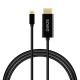 SAVIO CL-191 USB-C to HDMI Cable, 30Hz, 2m, plastic SAVIO CL-191 USB-C to HDMI Cable, 30Hz, 2m, plastic