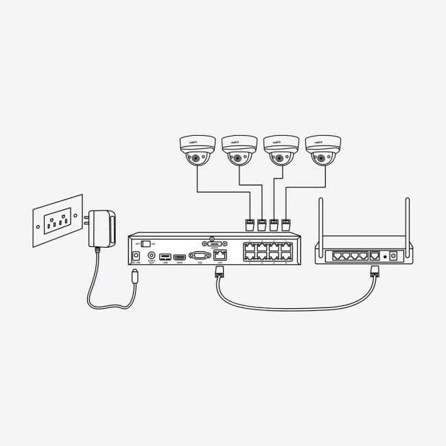 NVS16 8PoE Recorder Reolink NVS16 8PoE Recorder Reolink