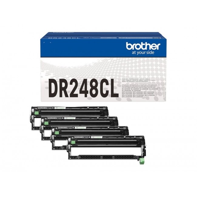 Brother DR-248CL printer drum Original 4 pc(s) Multipack Brother DR-248CL printer drum Original 4 pc(s) Multipack