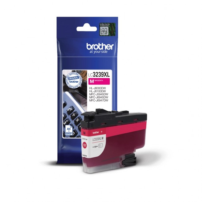 Brother LC3239XLM ink cartridge 1 pc(s) Original High (XL) Yield Magenta Brother LC3239XLM ink cartridge 1 pc(s) Original High (XL) Yield Magenta