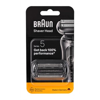 BRAUN Series 5 black electric shaver replacement head, 54B