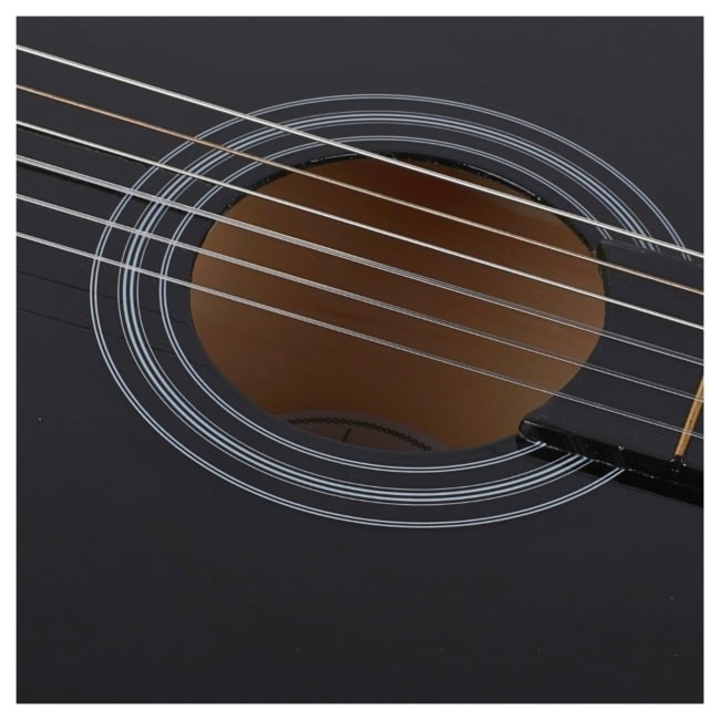 SUPRIMO CGS1 BK - classical guitar 4/4, black