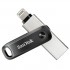 SanDisk 00183588 USB flash drive 128 GB USB Type-A / Lightning 3.2 Gen 1 (3.1 Gen 1) Black, Silver