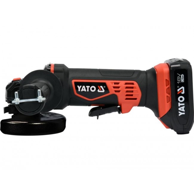 Yato YT-82826 angle grinder 125 mm 18 V Black, Red Yato YT-82826 angle grinder 125 mm 18 V Black, Red