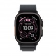 Apple Watch Ultra 3 GPS + Cellular 49mm Black Titanium Case with Black Alpine Loop - Large