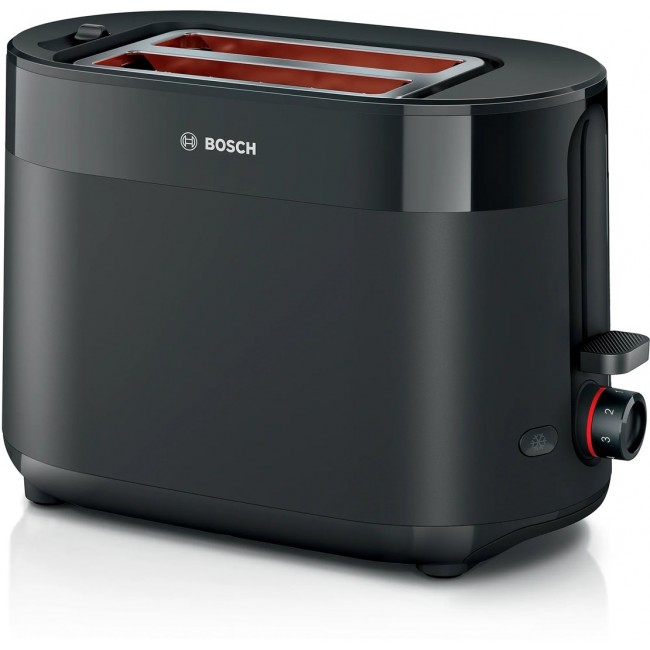 Bosch TAT2M123 toaster 2 slice(s) 950 W Black Bosch TAT2M123 toaster 2 slice(s) 950 W Black