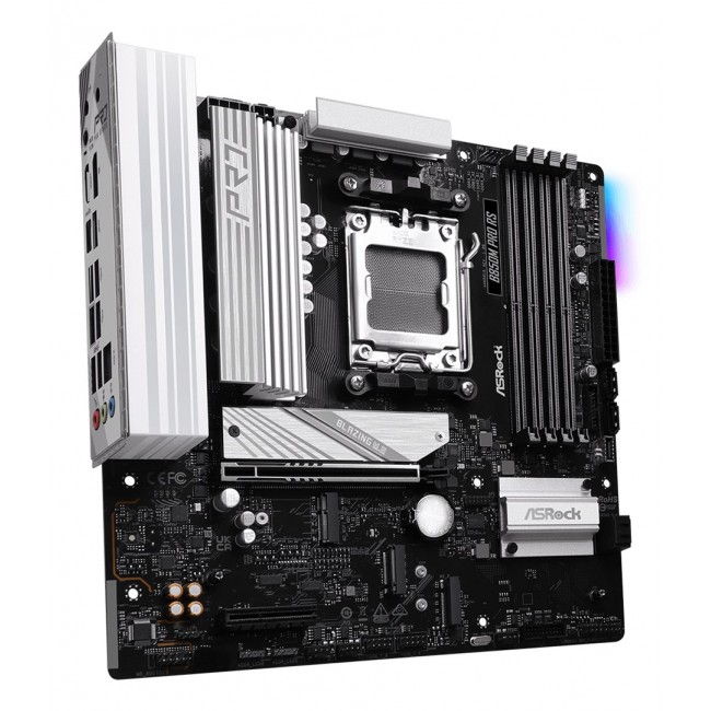 Asrock B850M Pro RS AMD B850 Socket AM5 micro ATX Asrock B850M Pro RS AMD B850 Socket AM5 micro ATX