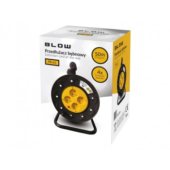 PR-61 extension cord 4-sockets with grounding 50m PVC drum 3x2.5mm