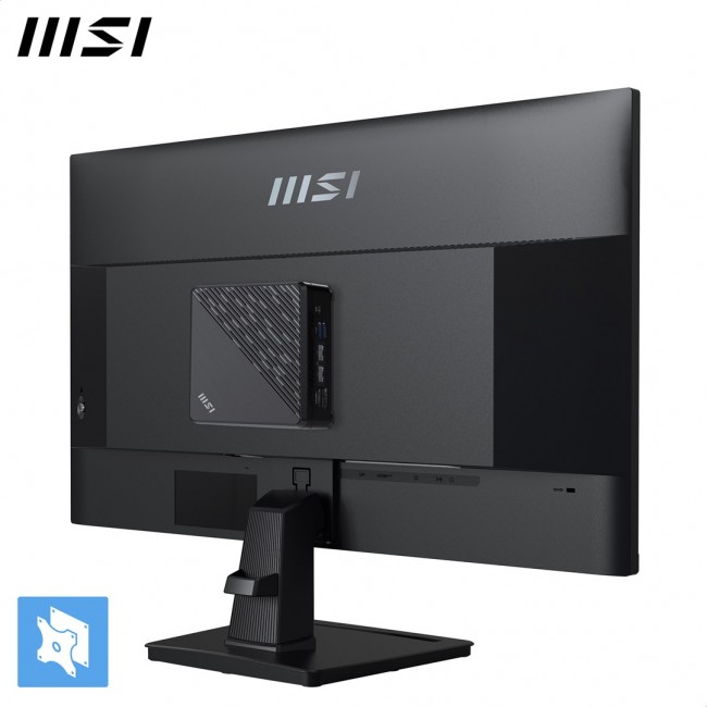 MSI Pro MP245G 24 Inch Monitor, FHD (1920 x 1080), 100Hz, IPS, 1ms, 1x HDMI 1.4b, 1x DP 1.2a output, 1x D-Sub(VGA), Built-in Speakers, Anti-Glare, Anti-Flicker, Less Blue light, T V Certified, VESA, Kensington, Black MSI Pro MP245G 24 Inch Monitor, FHD (1920 x 1080), 100Hz, IPS, 1ms, 1x HDMI 1.4b, 1x DP 1.2a output, 1x D-Sub(VGA), Built-in Speakers, Anti-Glare, Anti-Flicker, Less Blue light, T V Certified, VESA, Kensington, Black