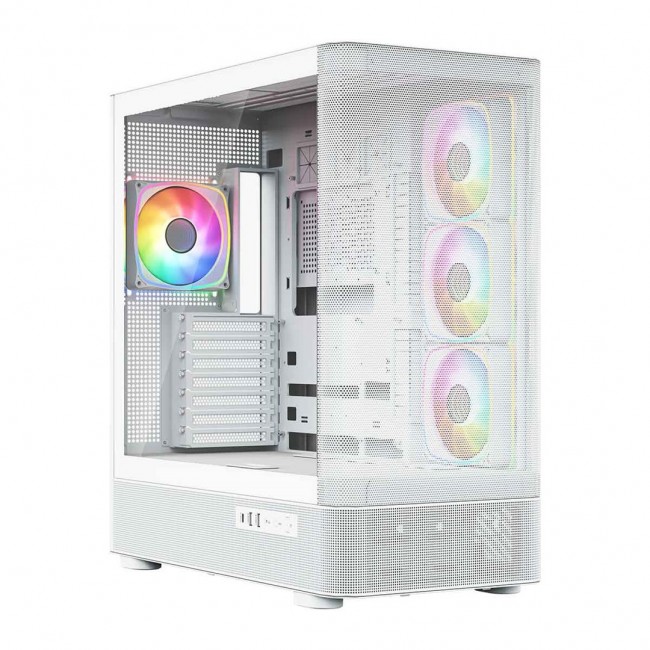 MODECOM Volcano Volcano AQ300 ARGB Midi White