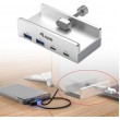 Equip 128967 interface hub USB 3.2 Gen 1 (3.1 Gen 1) Type-A 5000 Mbit/s Aluminium