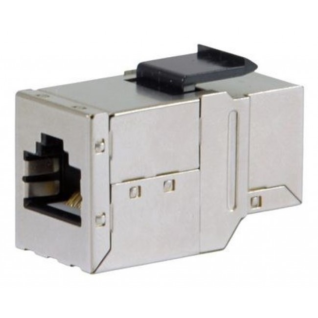 Equip Cat.6 Shielded Keystone Inline Coupler, 8pcs/Set