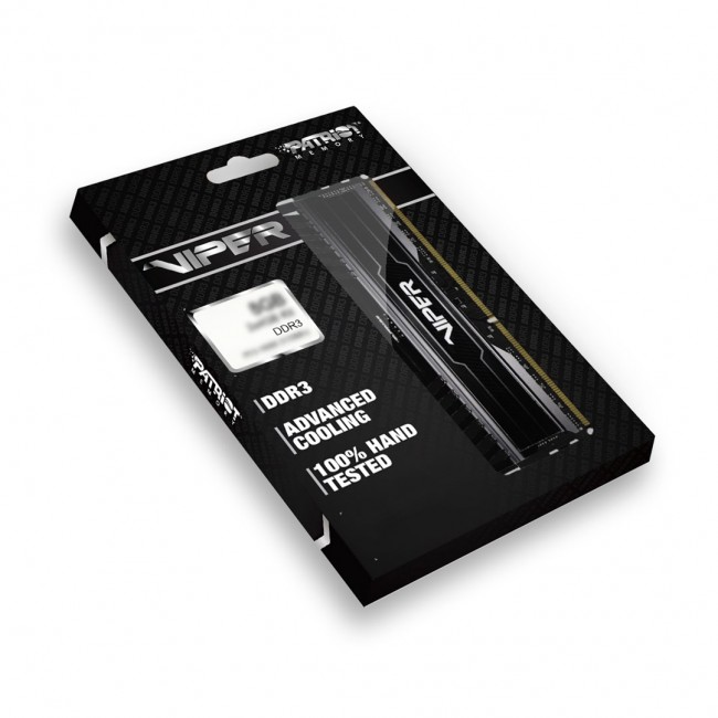 Patriot Memory 8GB, DDR3, 1600 memory module 1600 MHz