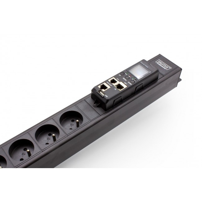 Digitus DN-IP-V-2-18E power distribution unit (PDU) 18 AC outlet(s) 0U Black