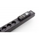 Digitus DN-IP-V-2-18E power distribution unit (PDU) 18 AC outlet(s) 0U Black