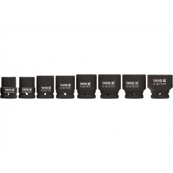 Yato YT-1115 impact socket Impact socket set Black