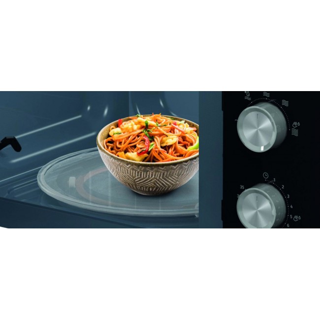 Gorenje MO17E1BH microwave Countertop Solo microwave 17 L 700 W Black Gorenje MO17E1BH microwave Countertop Solo microwave 17 L 700 W Black