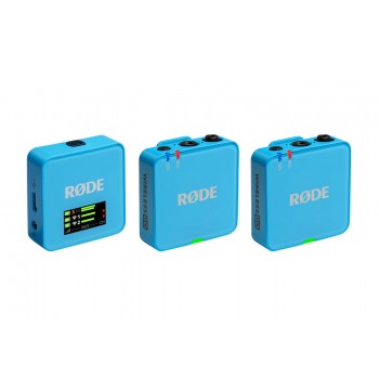 R DE Wireless GO III Blue - wireless microphone system (blue)
