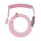 Glorious Gaming Glorious GMMK Coiled Cable Pixel Pink Glorious Gaming Glorious GMMK Coiled Cable Pixel Pink