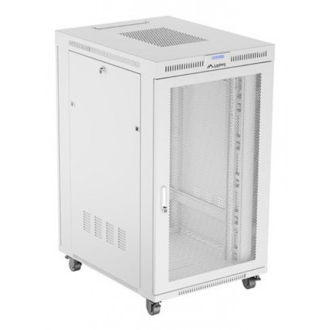 Lanberg FF01-8027-23SL rack cabinet 27U Freestanding rack Grey Lanberg FF01-8027-23SL rack cabinet 27U Freestanding rack Grey