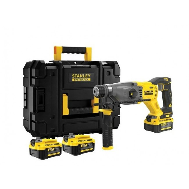 STANLEY M OTOWIERTARKA SDS+ 18V V20 2x4Ah KUFER