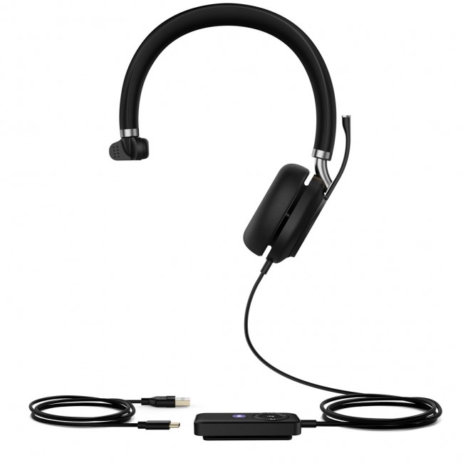 Yealink UH38 Mono Teams -W/O BAT USB-A-USB Wired Headset Yealink UH38 Mono Teams -W/O BAT USB-A-USB Wired Headset