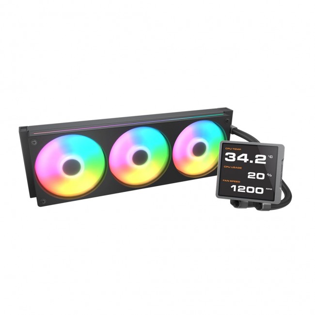 COUGAR CPU Water Cooling Poseidon Vistek Pro 360, ARGB, Black