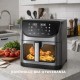 Extralink AIR FRYER FRYTKOWNICA BEZTLUSZCZOWA 8L 1800W 200 STOPNI