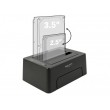 DeLOCK 63957 storage drive docking station USB 3.2 Gen 2 (3.1 Gen 2) Type-C Black
