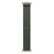 Apple 49mm Green Trail Loop - S/M - Natural Titanium Finish
