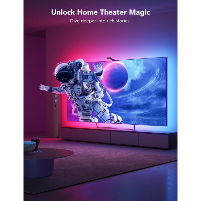 Govee H605C Envisual TV Backlight T2 | LED Strip | for TV 75-85 inch, RGBIC, Wi-Fi+Bluetooth