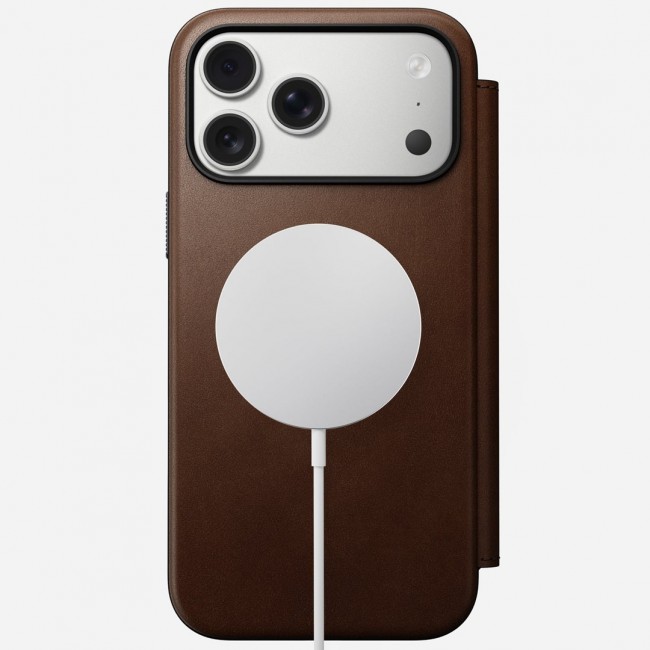 Nomad Modern Leather Folio mobile phone case 17.5 cm (6.9