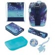 Herlitz SoftLight Plus Greenline Blue Ice school bag set Girl Polyester Blue, Navy