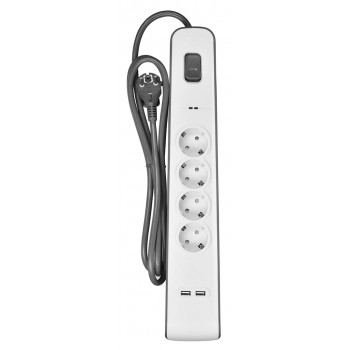 Belkin BSV401VF2M surge protector White 4 AC outlet(s) 2 m