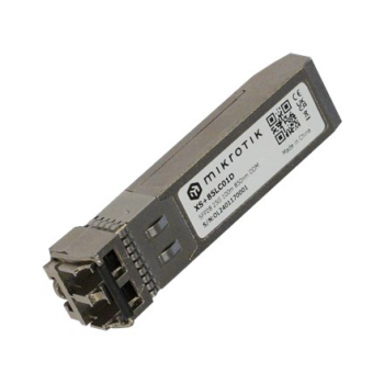 MikroTik SFP28 Module | XS+85LC01D | Dual LC UPC | 10000/25000 Mbit/s | Maximum transfer distance 100 m