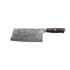 Cleaver Kohersen Elegance Ebony Wood Damascus steel cleaver 16.5 cm