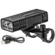 Rockbros Bike light with power bank function + USB-C to USB-A cable, 850 lm, black Rockbros Bike light with power bank function + USB-C to USB-A cable, 850 lm, black