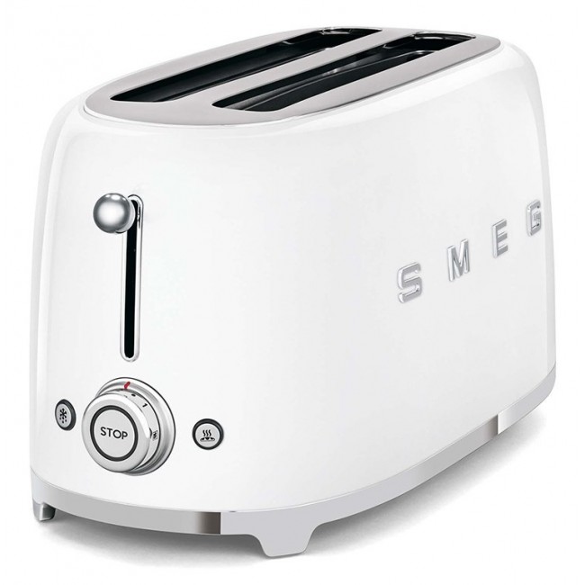 Smeg 50's Style Toaster TSF02WHEU White Smeg 50's Style Toaster TSF02WHEU White