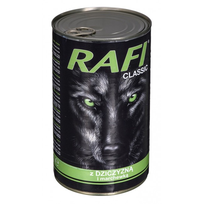 Dolina Noteci Rafi Classic with venison and carrots - Wet dog food 1240 g
