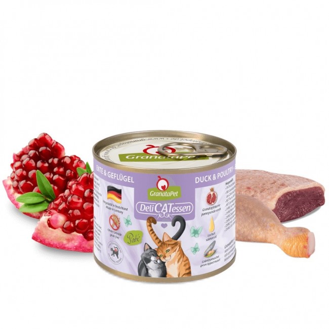 GRANATAPET DeliCATessen Duck and poultry - wet cat food - 200g