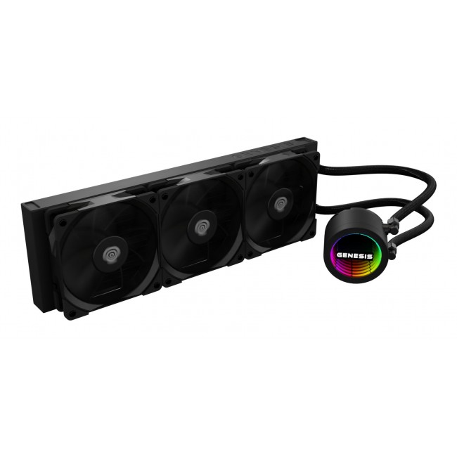 GENESIS NLG-2320 computer cooling system Computer case Liquid cooling kit Black GENESIS NLG-2320 computer cooling system Computer case Liquid cooling kit Black