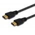 SAVIO CL-194 HDMI cable 1.5 m, black, gold-plated connectors, v2.0 high speed, ethernet/3D